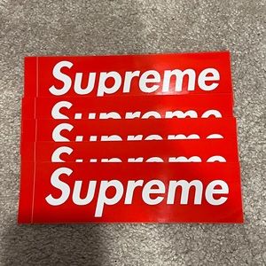 Supreme Stickers 5 pcs